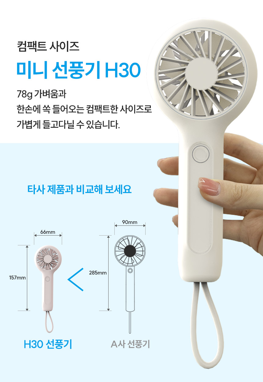 하이온 휴대용 미니 선풍기 USB 일체형 소형 손선풍기 H30 14,880원 - 코시즈 가전, 계절가전, 선풍기, 휴대용 선풍기 바보사랑 하이온 휴대용 미니 선풍기 USB 일체형 소형 손선풍기 H30 14,880원 - 코시즈 가전, 계절가전, 선풍기, 휴대용 선풍기 바보사랑